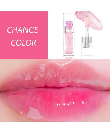 Magic Color Changing Lip Oil | Hydrating Gloss Tint & Balm | Long Lasting Non-Sticky Lip Care - Buy Online on GoSupps.com
