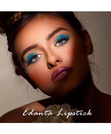 Edanta Matte Lipstick Cream Waterproof Lip Liner | Double Head Lip Crayon Long Lasting Makeup Stick - Nude 01 | for Women and Girls - Buy Online on GoSupps.com