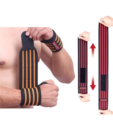 BOSREROY Adjustable Wrist Support Strap with Thumb Loop - Non-Slip Fashion Wrap for Sprains Tendonitis & Arthritis - Stretchy Unisex Design - International Shipping Available - Buy Online on GoSupps.com