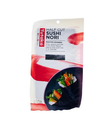 Yutaka Roasted Seaweed - Sushi Nori Half 10pc
