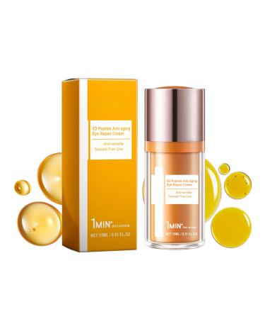 bobojuju 5D Peptide Eye Repair Cream - Reduces Fine Lines Tightens & Hydrates Eye Area (1/2-Pack Options) (1)