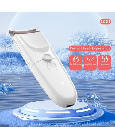 Heated Lash Curler 2024 - Electric Eyelash Curler with 4 Temperature Settings USB Rechargeable Long-Lasting Battery for Flawless Lashes - Buy Online on GoSupps.com