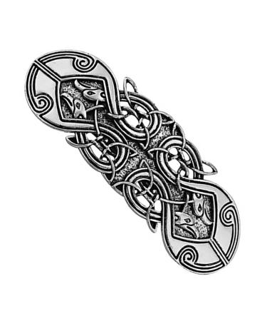 Vintage Hair Clip Knot Hair Pins Hollow Alloy Silver Hair Accessories for Women Girls Metal Hair Clips