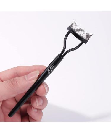 MSQ Eyebrow Brush & Eyelash Separator Set | Professional Eye Makeup Tools (3 Pieces) - Ideal for Perfect Brows & Lashes | International Shipping - Buy Online on GoSupps.com