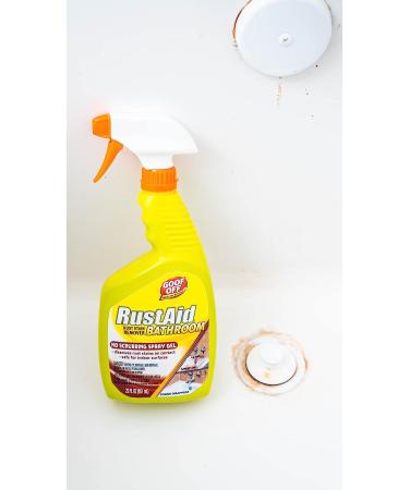 Goof Off RustAid Bathroom Rust Stain Remover  22 oz. Spray Bottle (ESX20005) - Buy Online on GoSupps.com