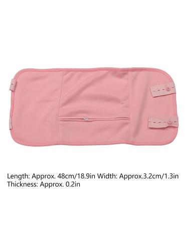 Buy Reusable Castor Oil Care Belts | Compression Design for Essential Oils - Soft Tissue Support & Gentle Pressure - Safe Pink | International Shipping Available - Buy Online on GoSupps.com