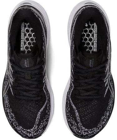 ASICS Women's Gel-Kayano 29 Running Shoes 7.5 Black/White - Lightweight & Supportive - Buy Online on GoSupps.com