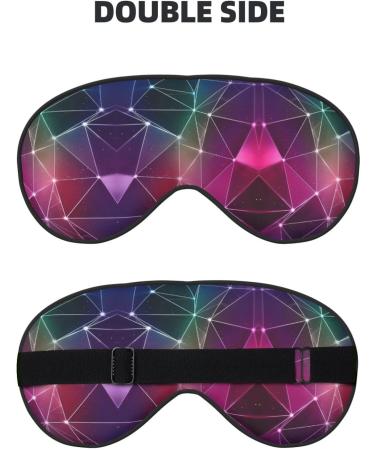 Red Galaxy Constellation Sleep Mask | Adjustable & Breathable Eye Mask for Comfortable Sleep - International Shipping Available - Buy Online on GoSupps.com