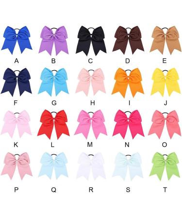 Guangcailun Hair Bobbles With Bow Practical Gifts For Girls Lightweight And Soft Polyester Bow Hair Scrunchies Bow Hair Bobbles 10 - Buy Online on GoSupps.com