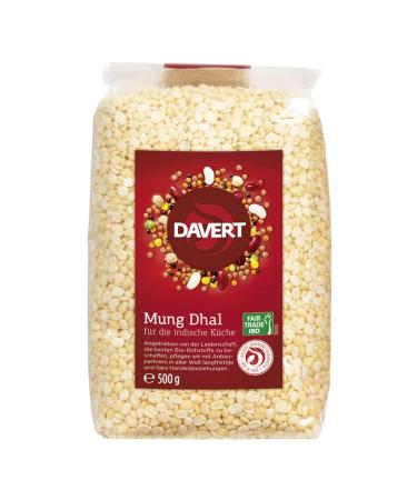 Davert - Mung Dhal Fair Trade IBD - 500 g - Pack of 8