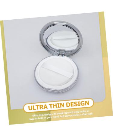  MOTHNUR 2 Pieces Box Powder Box Applicator for Body Powder Container for Baby Powder Pot Loose Powder Box Refillable Powder Box Makeup Powder Cases Loose Powder Mirror Case - Buy Online on GoSupps.com