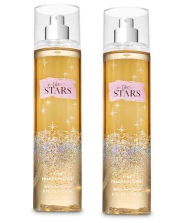 Bath and Body Works 2 Pack In The Stars Fine Fragrance Mist 8 oz. Sandalwood 8 Fl Oz (Pack of 2)