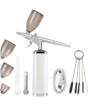 I-BEAUTEE 27PSI Wireless Portable Airbrush Kit | Rechargeable Cordless Mini Airbrush for Barber, Painting, Nail Art, Makeup & Tattoo - Black - Buy Online on GoSupps.com