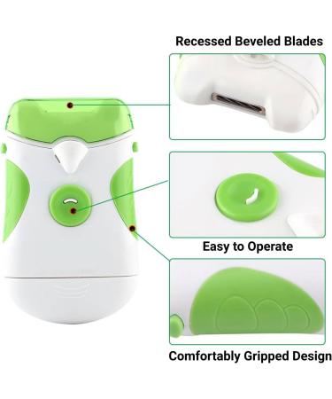 2 in 1 Electric Nail Cutter Portable Electric Nail Clippers Nail Trimmer Safe Manicure Pedicure Tool for Use on Kids - Buy Online on GoSupps.com