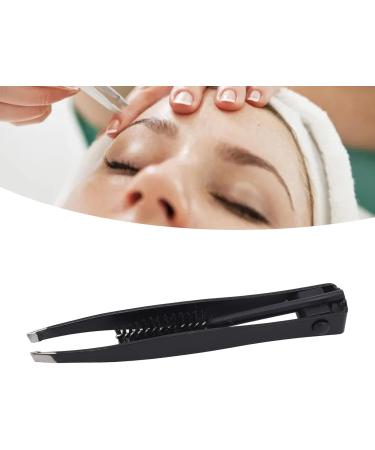 Sonew Eyebrow Tweezers with Sloping Tip & Brush - Stainless Steel Eyebrow Remover for Precision Grooming - Buy Online on GoSupps.com