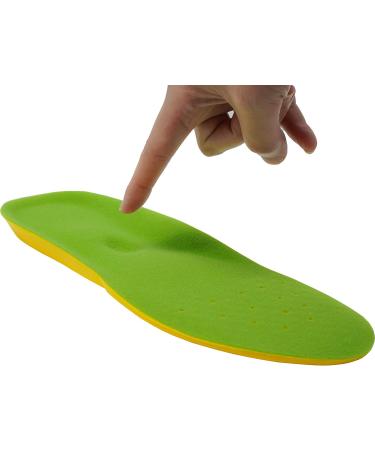 Plantar Fasciitis Orthotic Insoles | Memory Foam Comfort | Arch Support & Heel Cushion | UK Size 9-10.5 - Buy Online on GoSupps.com
