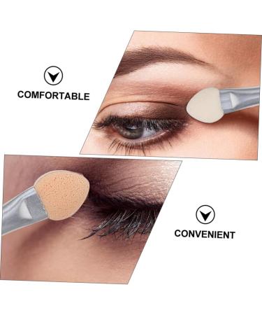 VINTORKY 40pcs Latex Eye Shadow Stick Double- Ended Eyeshadow Brush Eye Makeup Applicator Sponge Plastic - Buy Online on GoSupps.com