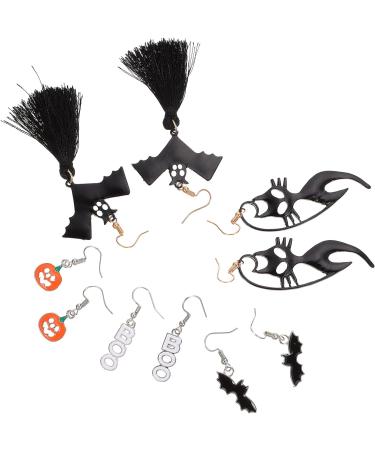 50 Pcs Halloween Earrings Festival Earrings Party Women (Assorted Color) - Buy Online on GoSupps.com