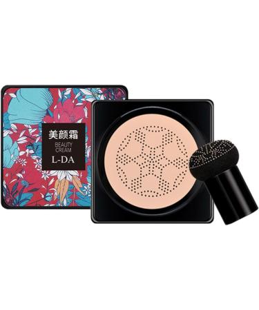 Amagogo Mushroom Air Cushion BB Cream Liquid Foundation Even Skin Tone for Mature Skin Moisturizing Concealer Foundation Makeup White - Buy Online on GoSupps.com