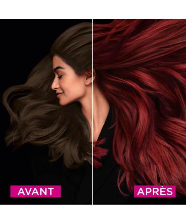 Garnier Coloration Permanente - Sans Ammoniaque - Aux Huiles Naturelles de Fleurs - Carmin Velours (4.62) - Olia - Buy Online on GoSupps.com