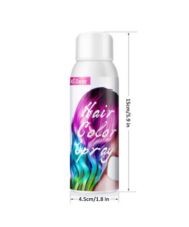 Temporary Green Hair Spray for Parties and Events - One-Time Use Wash-Off Hair Dye for Crazy Hair Day 100ML - Buy Online on GoSupps.com