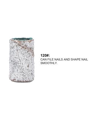 Nail Sanding Circle Bands Nail Art Sanding Bands Pedicure Polishing File 100 Pieces Manicure Sanding Bands Nail Drill Bits Accessories Nail Drill Remove Dead Skin (120#) - Buy Online on GoSupps.com