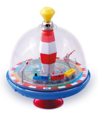 Alldoro 68010 Panoramic Train Carousel | Musical Kids' Roundabout | 19 cm with Sound & Stand | Battery Included | 18 Months+ - Buy Online on GoSupps.com