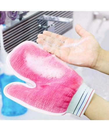 EXCEART Luxury Body Bath Pad & Exfoliating Gloves - Spa Quality Dead Skin Removal Accessories for Adults - Buy Online on GoSupps.com
