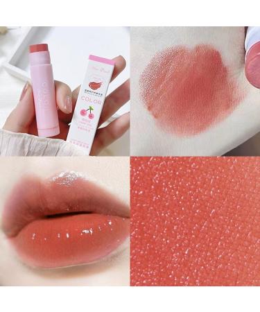 Tinted Lip Balm 3 Colors Mirror Hydrating Jelly Lipstick Long Lasting Moisturizing Tinted Lip Balm Non-sticky Vivid Color Glossy Lip Gloss Lip Makeup - Buy Online on GoSupps.com
