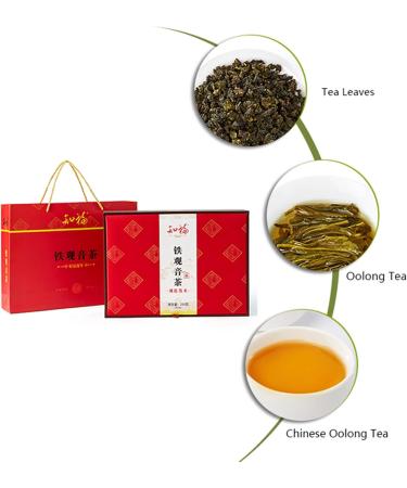Chinese Oolong Tea - Tie Guan Yin Tea - Tieguanyin Tea Loose Leaf Oolong Tea - Iron Goddess of Mercy - Fujian High Mountain Wu Long Green Tea Ti Kuan Yin - 1372g(48.4oz) - Buy Online on GoSupps.com