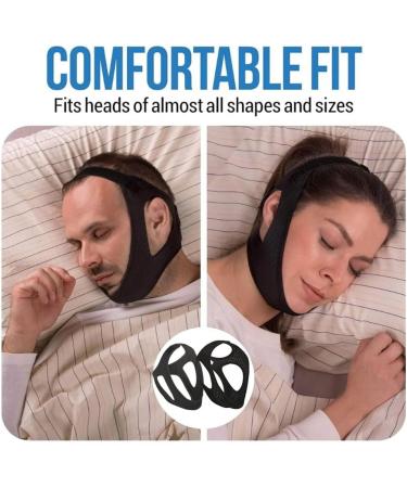 Airflow Jaw Strap by Veralabs - Best Anti Snoring Device for Sleep Apnea | Comfortable Chin Strap for Men & Women - Buy Online on GoSupps.com
