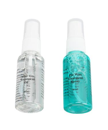 Jauarta Wax Treatment Set - Reduces Redness & Residues | Pre-Wax Spray & Re-Wax Oil for Smooth Hair Removal - Buy Online on GoSupps.com