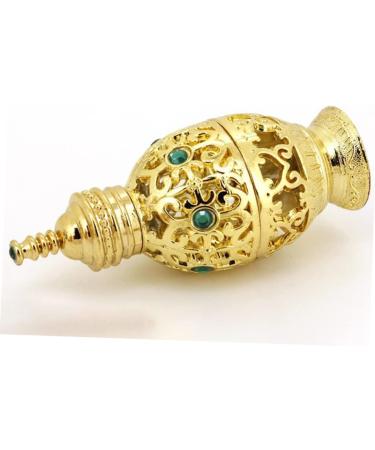 Beatifufu Essential Oil Bottle Travel Perfume Refillable Fragrance Bottle Egyptian Perfume Bottle Glassfragrance Bottle Refillable Perfume Bottle Refillable Retro Decorative Zinc Alloy - Buy Online on GoSupps.com