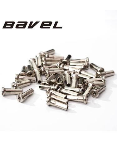 BaveL 36pcs Black Steel Spokes for Mountain Bike | 250mm-268mm with Nipples | MTB Essential - Buy Online on GoSupps.com