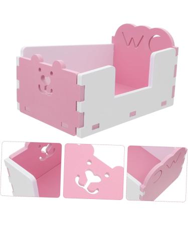 INOOMP 2 Pcs Hamster Toilet Hamster Small Toilet Hamster Sandbox Hamster Lounge PVC Pet Small Hamster 15x10cmx2pcs Pinkx2pcs - Buy Online on GoSupps.com
