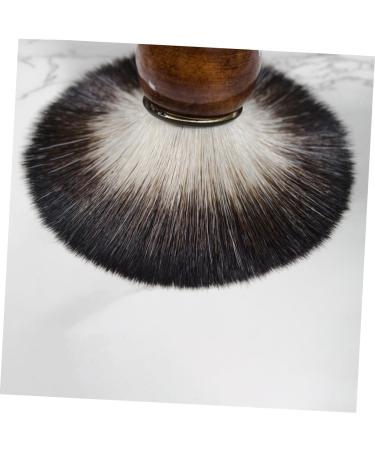 Beavorty Wooden Shaving Brush for Men - 11x3.2CM Nylon Beard Grooming Tool - Buy Internationally - Buy Online on GoSupps.com