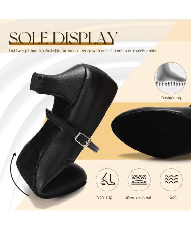 Shop Women's Latin Dance Shoes - Comfortable Salsa & Tango 5cm Heel - SWDZM Black Suede - Buy Online on GoSupps.com