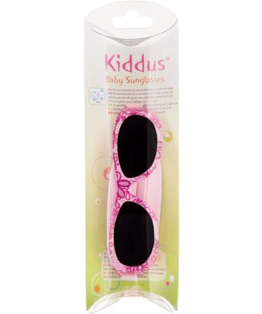 Kiddus Baby Sunglasses for Newborn to 2 Years | Purpleflower Pattern | UV400 Protection - Buy Online on GoSupps.com