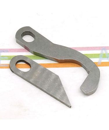 ACICE Upper + Lower Knife for Brother 3034D Serger Overlocker Machine Blade XB0563001/XB1459001