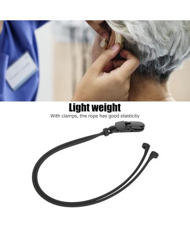 Anti Lost Lanyard Hearing Aids Holder Strap Protecting Rope Safter Protector Portable Hang Rope Anti-Lost Lanyard for Adults Seniors and Kids Suitable for Various Hearing Devices(black) - Buy Online on GoSupps.com