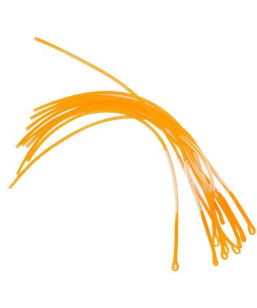 10Pcs 30LB/50LB Fly Fishing Line Loops Connector Braided Fly Loop Fishing Tackle Accessory Yellow 30LB - Buy Online on GoSupps.com
