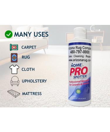Home Pro Spotter - Powerful Stain Remover for Rugs Carpets Mattresses & Upholstery | Eliminates Pet Stains Red Wine Grease Ink & Coffee - 8 oz - Buy Online on GoSupps.com