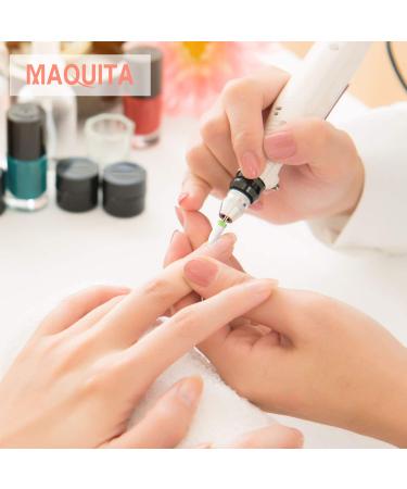 MAQUITA 7Pcs Ceramic Nail Drill Bits Set - Professional Nail Drill Bit Tools for Manicure Pedicure - Great Gift for Women and Girls - Buy Online on GoSupps.com