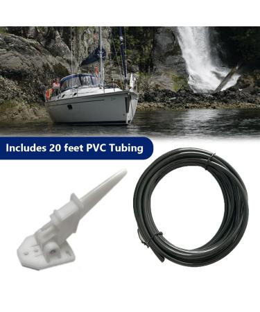 Marine Boat Universal Speedometer Pitot Tube Kit - Up to 80 MPH Speed, 20 ft PVC Tubing - Buy Online on GoSupps.com