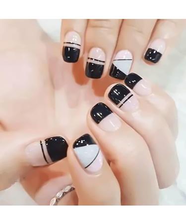 SILPECWEE 4500 French Tip Nail Guides - Self Adhesive Stencils for French Manicure - Nail Design Tool for Nail Art - Straight Line Design - 90 Sheets - Buy Online on GoSupps.com