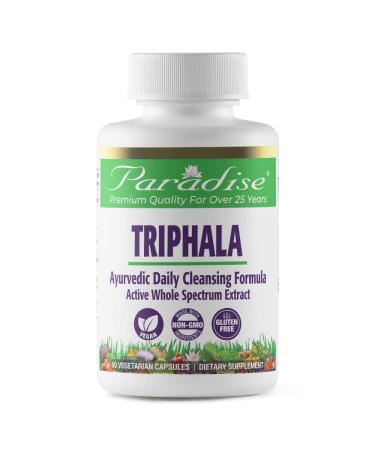 Paradise Herbs Triphala 60 Vegetarian Capsule