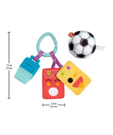 Fisher-Price Just for Kicks Newborn Gift Set - 3 Soccer-Themed Toys for Infant Sensory Play - Buy Online on GoSupps.com