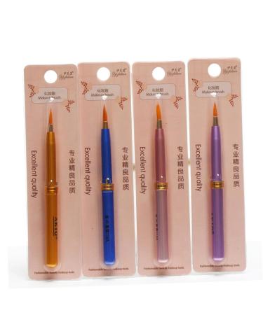 Angoily 3pcs Double-Ended Lip Liner & Lipstick Brush Set - Retractable Makeup Tool for Travel & Beauty - Buy Online on GoSupps.com