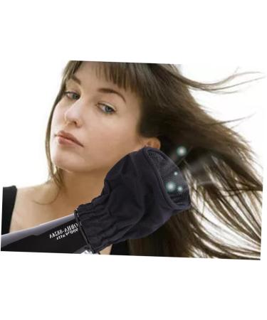 WOONEKY 1pc Hair Dryer Pocket Blow Dryer for Curly Cotton Storage Bag Wind Shield Pocket Hairdryer Bag Black - Buy Online on GoSupps.com
