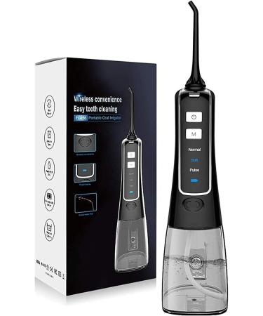 GeRRiT Water Flosser Cordless Teeth Cleaner Oral Irrigator Dental Power Dental Flosser IPX7 Waterproof Teeth Cleaner with 3 Mode and Detachable Water Tank for Travel - Buy Online on GoSupps.com